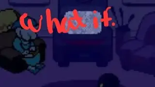 what if susie saw kris opening the fountain (deltarune animation)