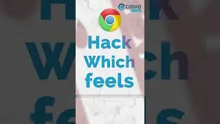 Chrome hack which feels illegal to know!🤫 