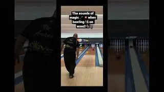 The Sounds of Magic 🪄 💥when Bowling 🎳 on Wood 🪵! FAB 3D OffSet 1997 Hammer