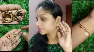 Earings starting at ₹12 and bracelets#earings collection
