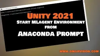 Start MLAgent Environment from Anaconda Prompt