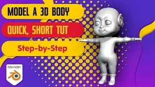 Blender Complete Character Tutorial - Part 3 - Modeling the body