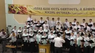 03 Озаренный сиянием славы, , хор ОЦХВЕ Пермь, 08.10.2016 HD