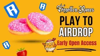 Ronin Donut Airdrop GET YOURS NOW!!! Forgotten Runes | Early Open Access
