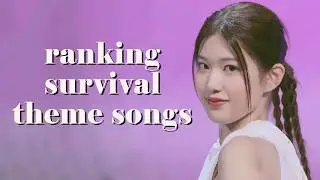 Ranking of survival theme songs