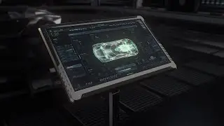 Vehicle Concept FUI / Screen graphics