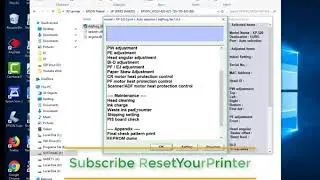 Epson XP520 Adjustment Program