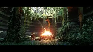 Kingdom of the Planet of the Apes - Virtual Art Department  - UE scene - Raka's Temple/T5