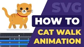 How to Create an Animated Cat: Beginner SVG Animation Project | SVGator