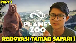 Akhirnya bisa bikin Taman Safari sendiri || Planet Zoo Indonesia # 1