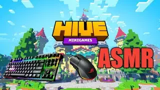 MCPE //HIVE SKYWARS//KEYBOARD AND MOUSE SOUNDS//ASMR