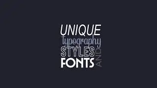Project - 6 : Kinetic Typography In Adobe After Effects ~ Motion Graphics