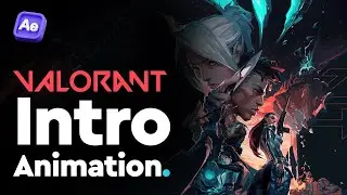 Valorant Logo Intro Animation in After Effects 🔥 | Step by Step Tutorial