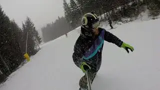 snowboarding