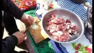 Тоғора кабоб.Узбекские блюда.