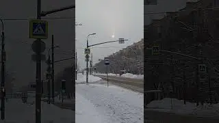 Уборка улиц от снега 2024 Москва moscow