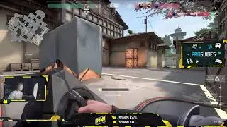 S1mple 1v3 with the operator
