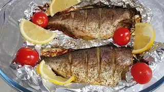 Рыба ДОРАДО в духовке.  Нереально вкусная!