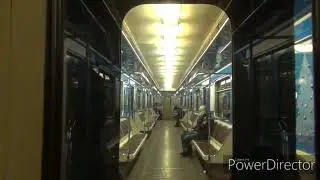 Новогодний поезд Номерной 2020 на Сокольнической линии