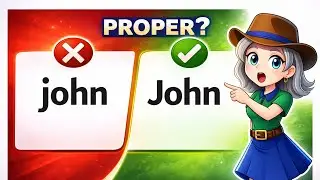 Proper vs Common: Basic English Grammar Guide #grammar