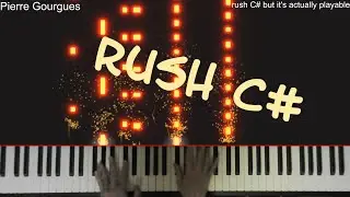rush C# but it's actually playable