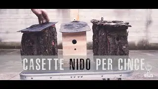 COSTRUIRE CASETTE NIDO PER CINCE