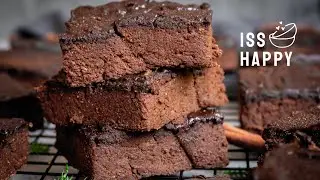 🍫 MEGA saftige Lebkuchen Brownies 🤤 | Vegan, glutenfrei & industriezuckerfrei!