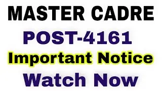 Master Carde Today Important Notice/Msw Study For Jobs