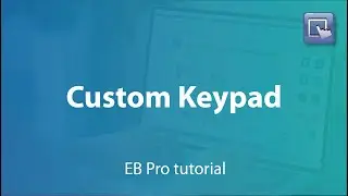 Weintek EasyBuilder Pro tutorial - 30.Custom Keypad