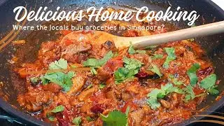 Delicious Home Cooking | Where the locals buy in Singapore? | Sardine Perattal Indian Style