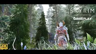 SKYRIM SE Ultra Modded Gameplay Part 2 (4K 60FPS ) w/modlist