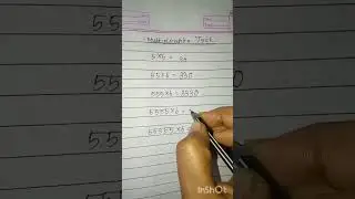 Multiplication trick//mathtrick