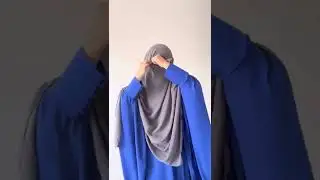 Abeerah khimar by Kiran Ismail 
