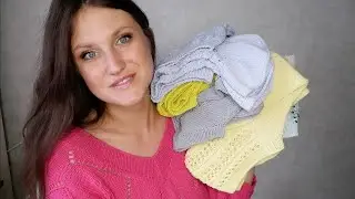 Мои вязаные ТОПЫ СПИЦАМИ. Майка и блузка, топ стиле БОХО😍😍😍