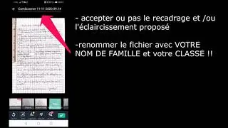 utiliser camscanner