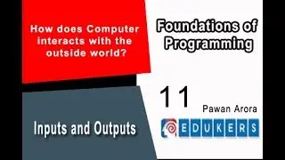 How does Computer interacts with the outside world? know all about  inputs and outputs