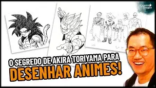 A Historia de Akira Toriyama | O Segredo do desenho de Akira Toriyama