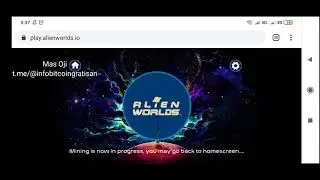 Tutorial Cara Nambang/ mining Token TLM Alienworlds io