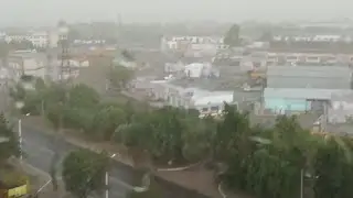 Ураган в Костанае 08.07.18