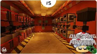 Minecraft 1.7.10: Questing Mayhem - #15 Улучшенная ферма руд