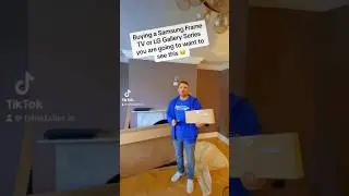 Buying a Samsung Frame TV or LG gallery series you are going to want to see this 😔 #samsungframetv