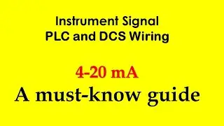 02-08 Instrument 4-20 mA, What and how to wire to PLC DCS Analog Input Card. LIMITS and tips