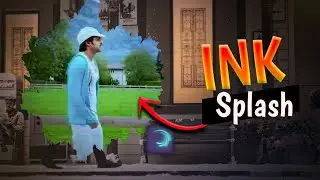 Ink Splash Effect In Alight motion Mobile.......