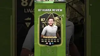 87 Kvaratskhelia Review in EA Sports FC 24 
