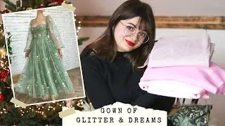 Sewing The Glitter Tulle Gown Of My Dreams 🎀 Pt. 1
