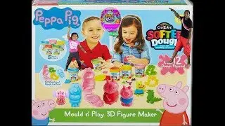 Athena Peppa Pig Softee Dough Figure Maker