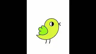 Green Bird Python Turtle Graphics Art With Source Code 