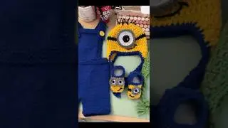This is what I made over the weekends. #knitting #crochet #minions