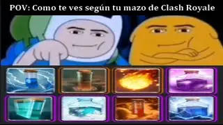 QUE PRO #1 Como te ves según tu mazo de Clash Royale 😎 - Mercutron