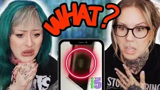 Reacting to a Top 10 Scary Videos Compilation